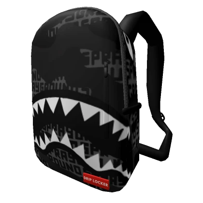 Black Dripground Backpack 1.0