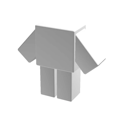 (Mini) Blocky Avatar - White