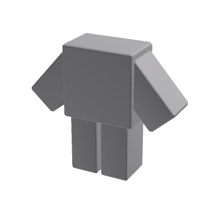 (Mini) Blocky Avatar - Grey