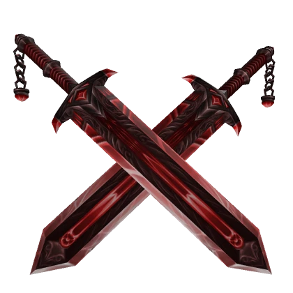 Dual Red Berserker Blade