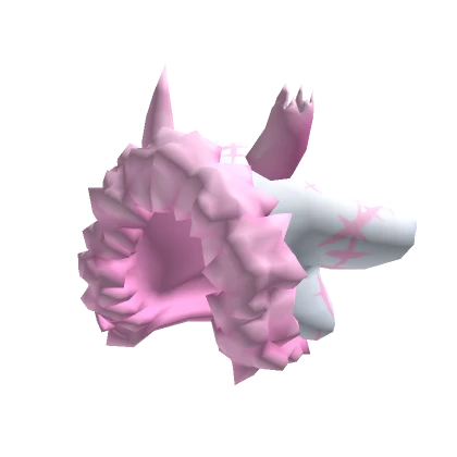 [1.0/Blocky] Nuclear Yeti Hat Pink Sugar