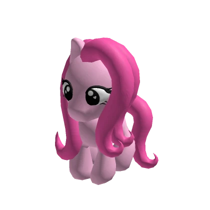 ♡ cute pink pony plushie (holdable)