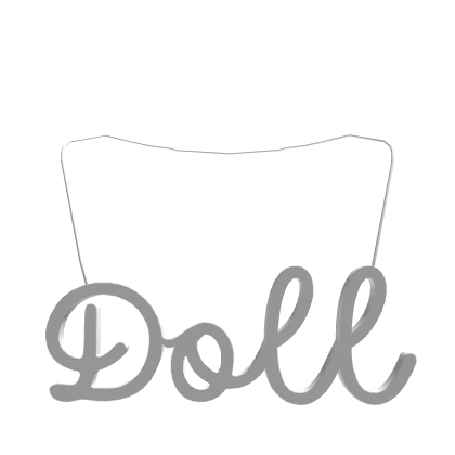 Doll Necklace
