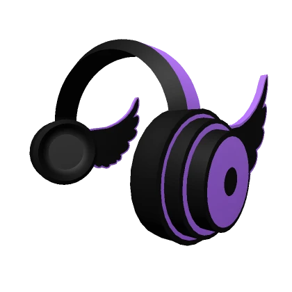 Purple Angelic Headphones