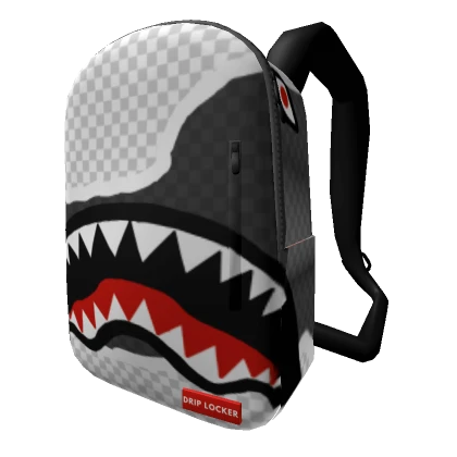 White Dripground Backpack 1.0