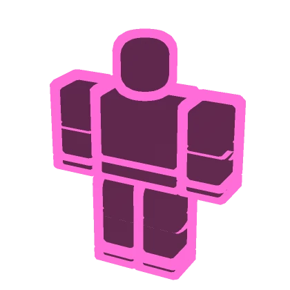 (1.0) Pink R15 Outline Full-Avatar Aura