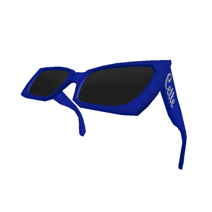 Cette Raised Sunglasses In Blue