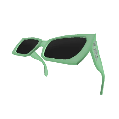 Cette Raised Sunglasses In Light Green