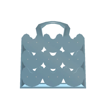 Blue Bunny Beach Bag