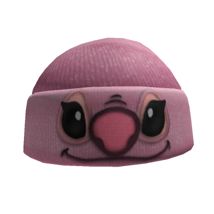 Cute Pink Alien Beanie