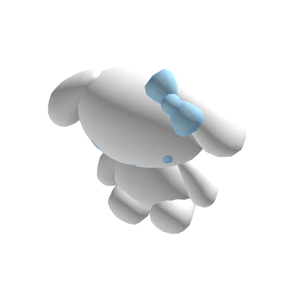 Cute Blue Bunny Plushie