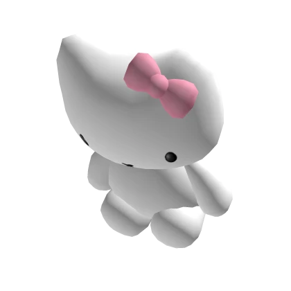 Cute Pink Kawaii Kitty Plushie