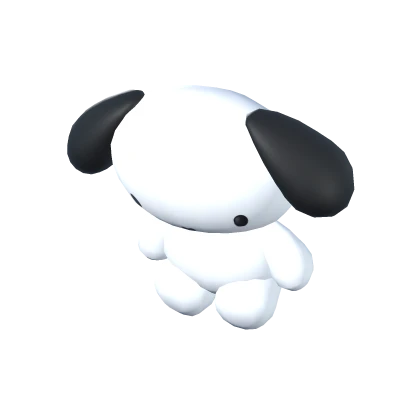 Cute Black Panda Plushie