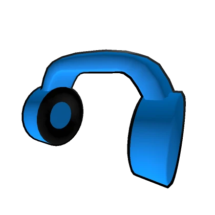 Extremely Blue Headphones