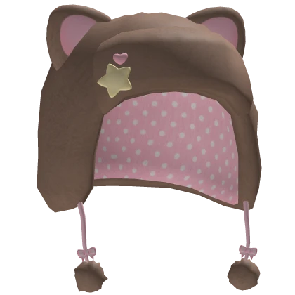 ♡ kawaii kitty decora star ushanka