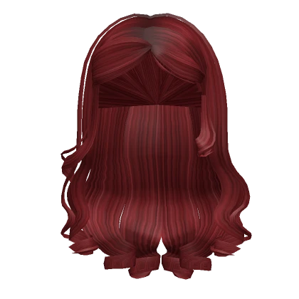 Graceful Curlicue Hair (Red)