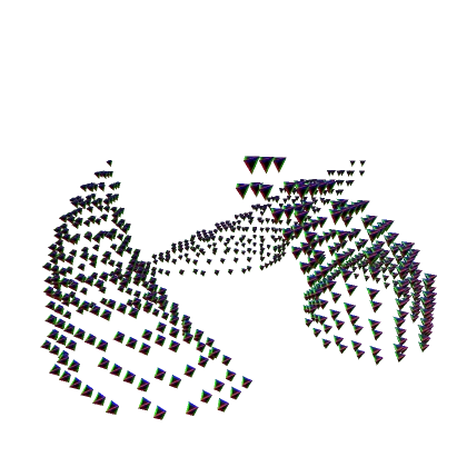  Glitched Nanobots Swirl