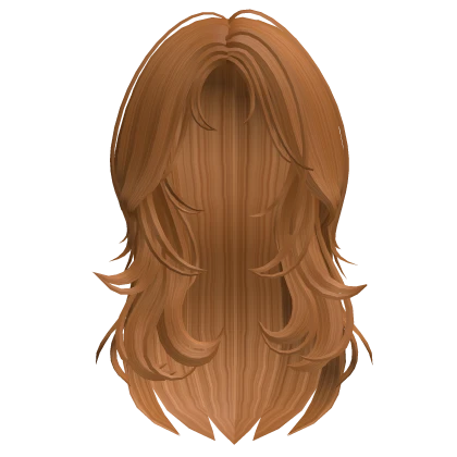 Mermaid Wolfcut Messy Layered Hair Ginger