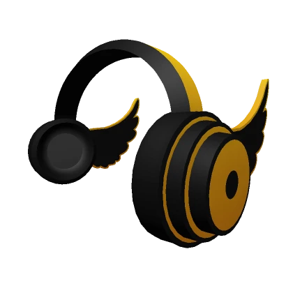 Gold Angelic Headphones