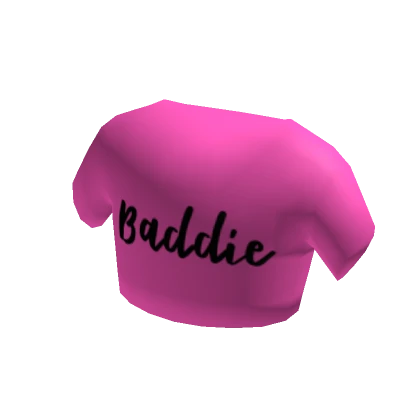 Baddie Shirt in Pink