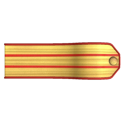 Gold Right Russian Shoulder Strap