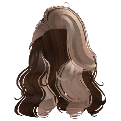 Voluminous Eva Curls in Brown Blonde