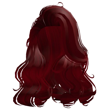 Voluminous Eva Curls in Red