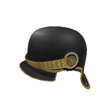 Black Mounted Jager Pickelhaube