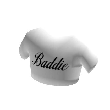 Baddie Shirt in White