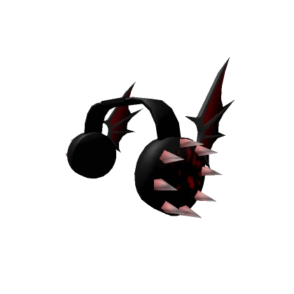 Spiked Wings Headphones