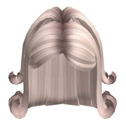 Y2K Curled Bob (Platinum)