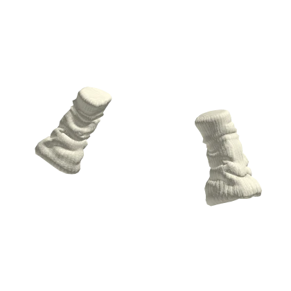 Off White Chunky Arm Warmers 