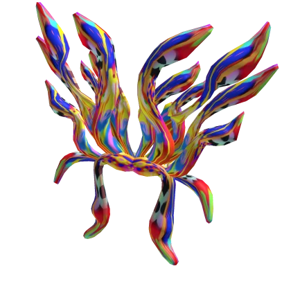 Party rainbow beach coral | rave (solarpunk)