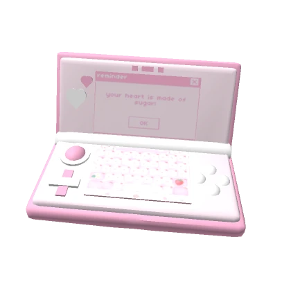 Cute pink kawaii game 