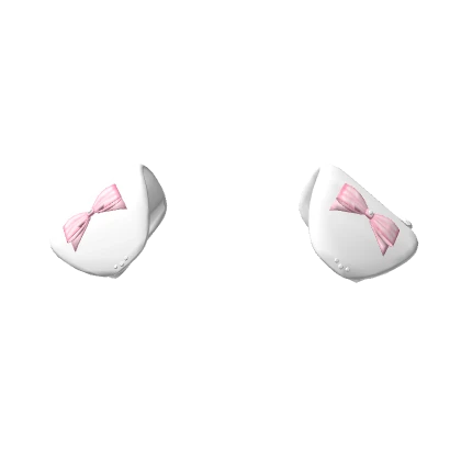 Kawaii white dog ears