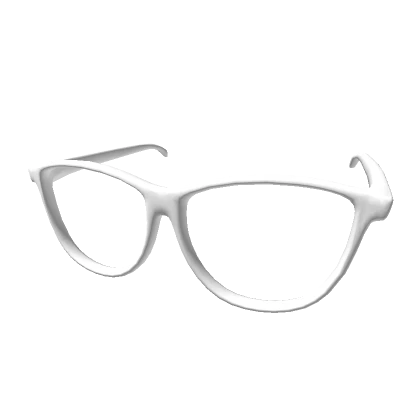 Simple Stylish White Glasses