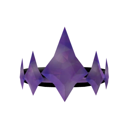 Purple Sparkle Crown