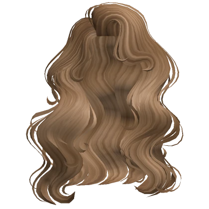 Messy Starlet Hair Light Brown