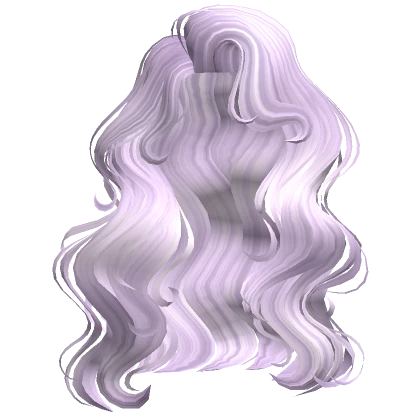 Messy Starlet Hair Pastel Light Purple