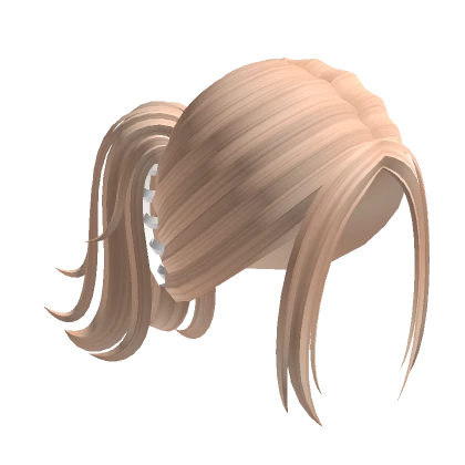 Y2K Clipped Ponytail (Blonde)