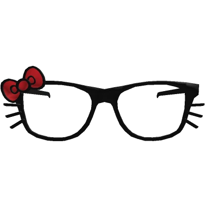 Kawaii Kitty Glasses