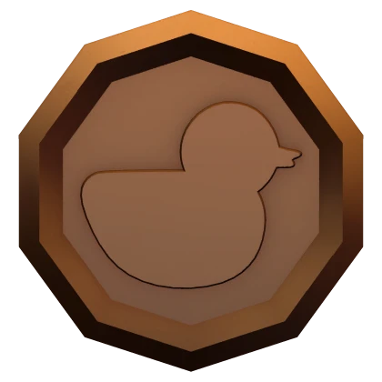 Bronze Duck Coin