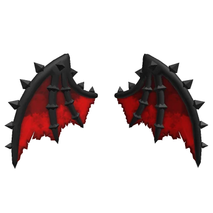 Red Spiked Wings (Big)