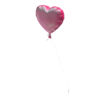 Pink Heart Balloon [Hand Held]