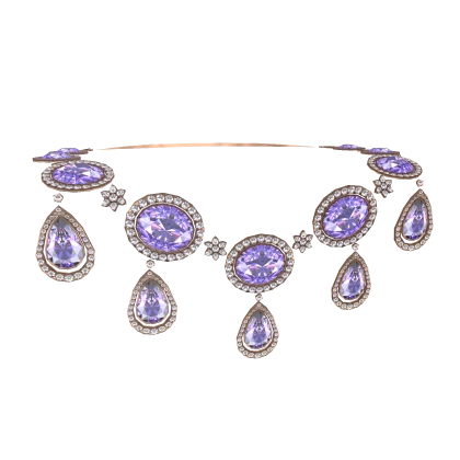 Elegant Amethyst Necklace 1.0