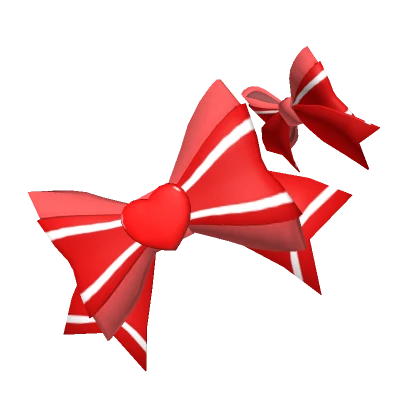 Red Heart Bow