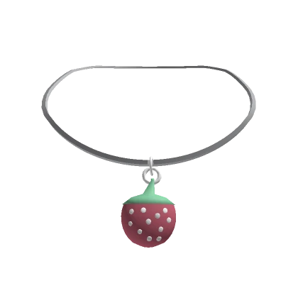 strawberry kawaii necklace 3.0