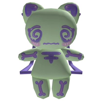 ♡ dummy green cat backpack 3.0