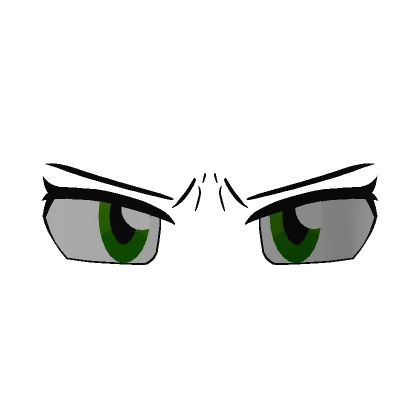 Angry Green Eyes