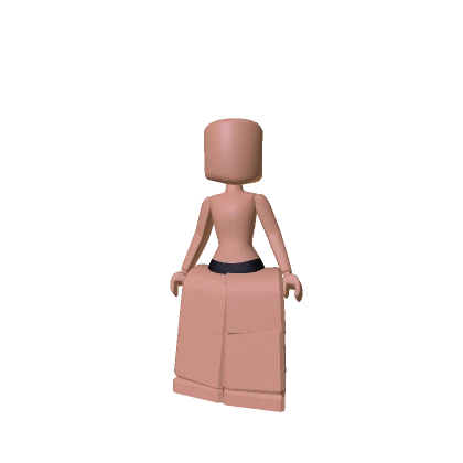 Woman Blocky Doll